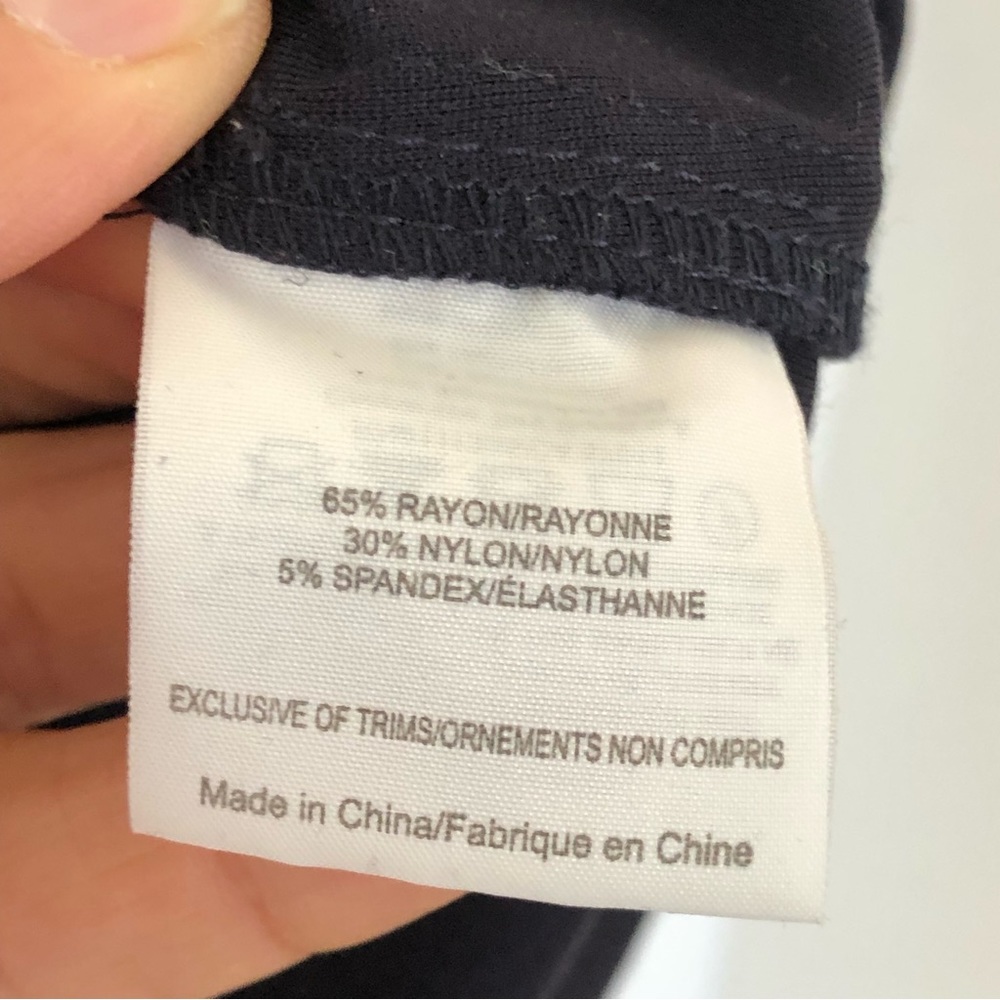 Tory Burch Pencil sheath Dress compression fabric front exposed Zipper pockets M - Picture 11 of 13